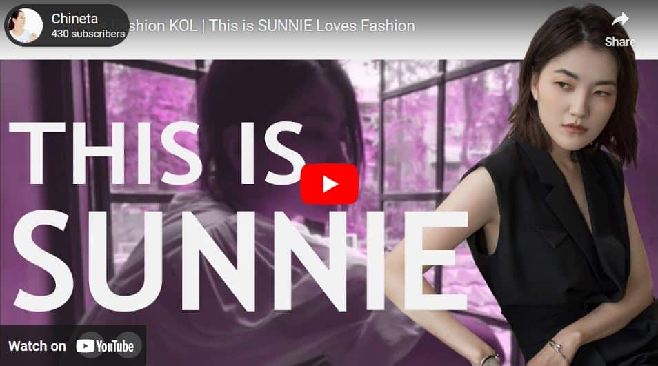 Chinese Fashion Kol This Is Sunnie Loves Fashion