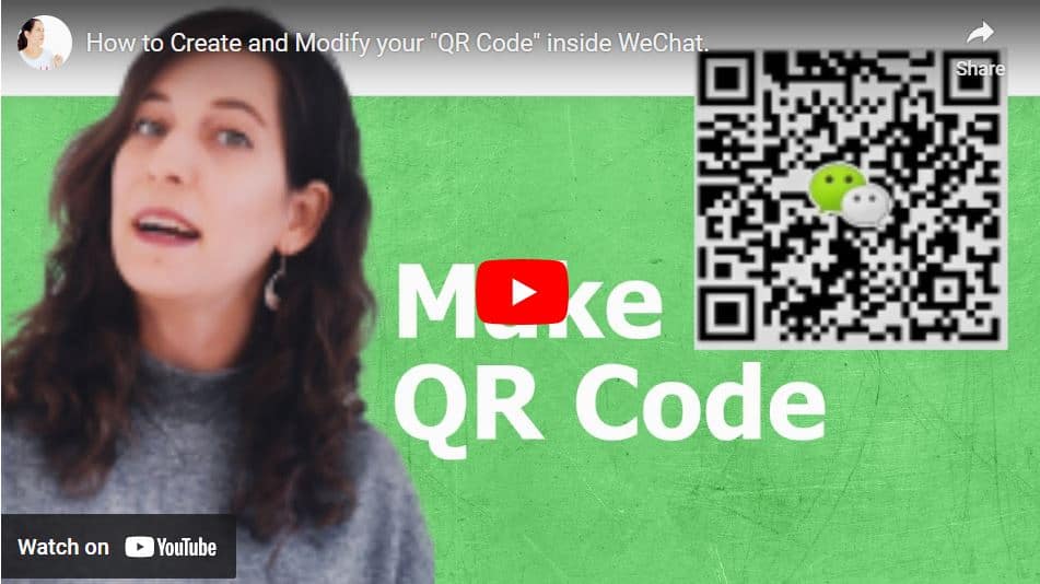How To Create And Modify Your Qr Code Inside Wechat
