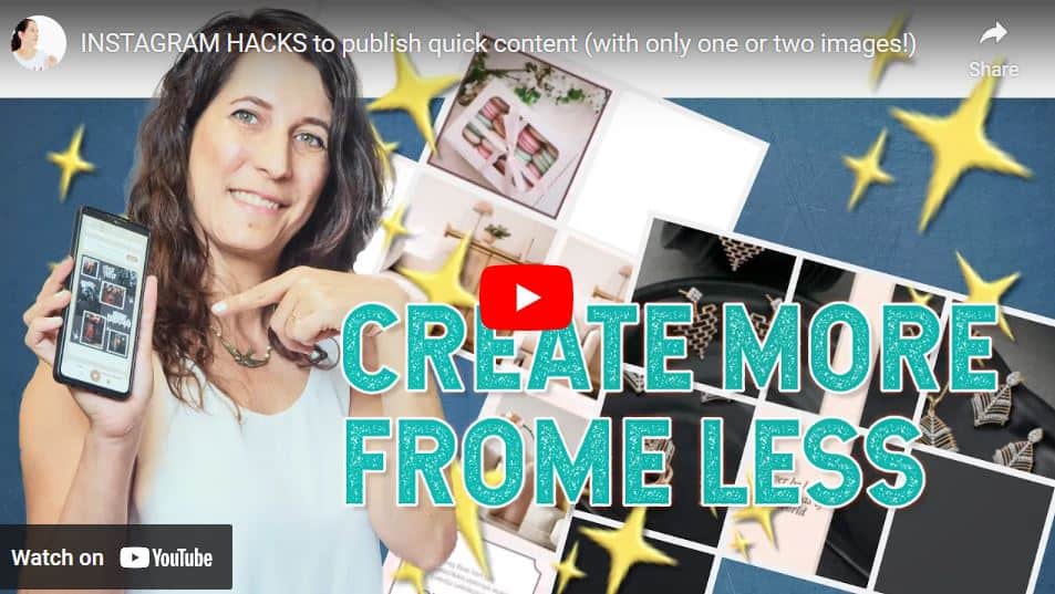 Instagram Hacks To Publish Quick Content (with Only One Or Two Images!)