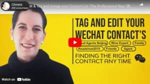 Wechat Edit & Tag And Mange Your Contact List “the Professional Way” 微信标签