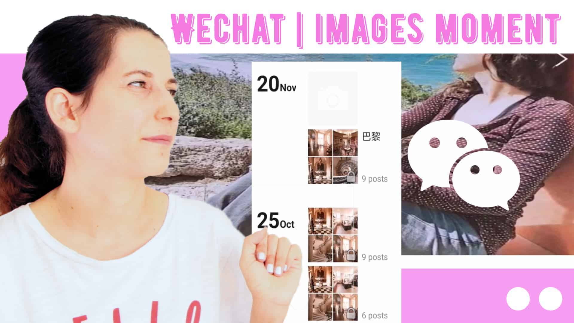 Wechat nudge a person create a voice imput and make selfie sticker